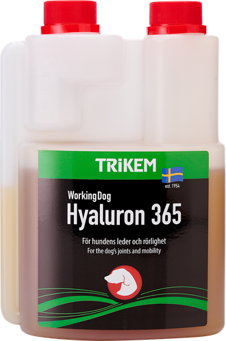 Hyaluron 365 | Ledtillskott till hund | Trikem