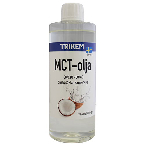 Trikem MCT-olja för snabb och skonsam energi