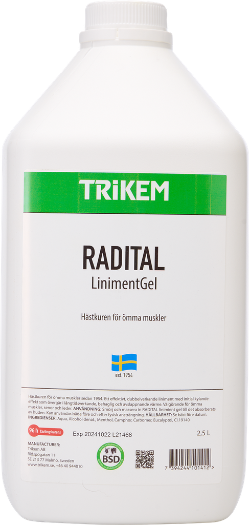 RADITAL LinimentGel 2500 ml